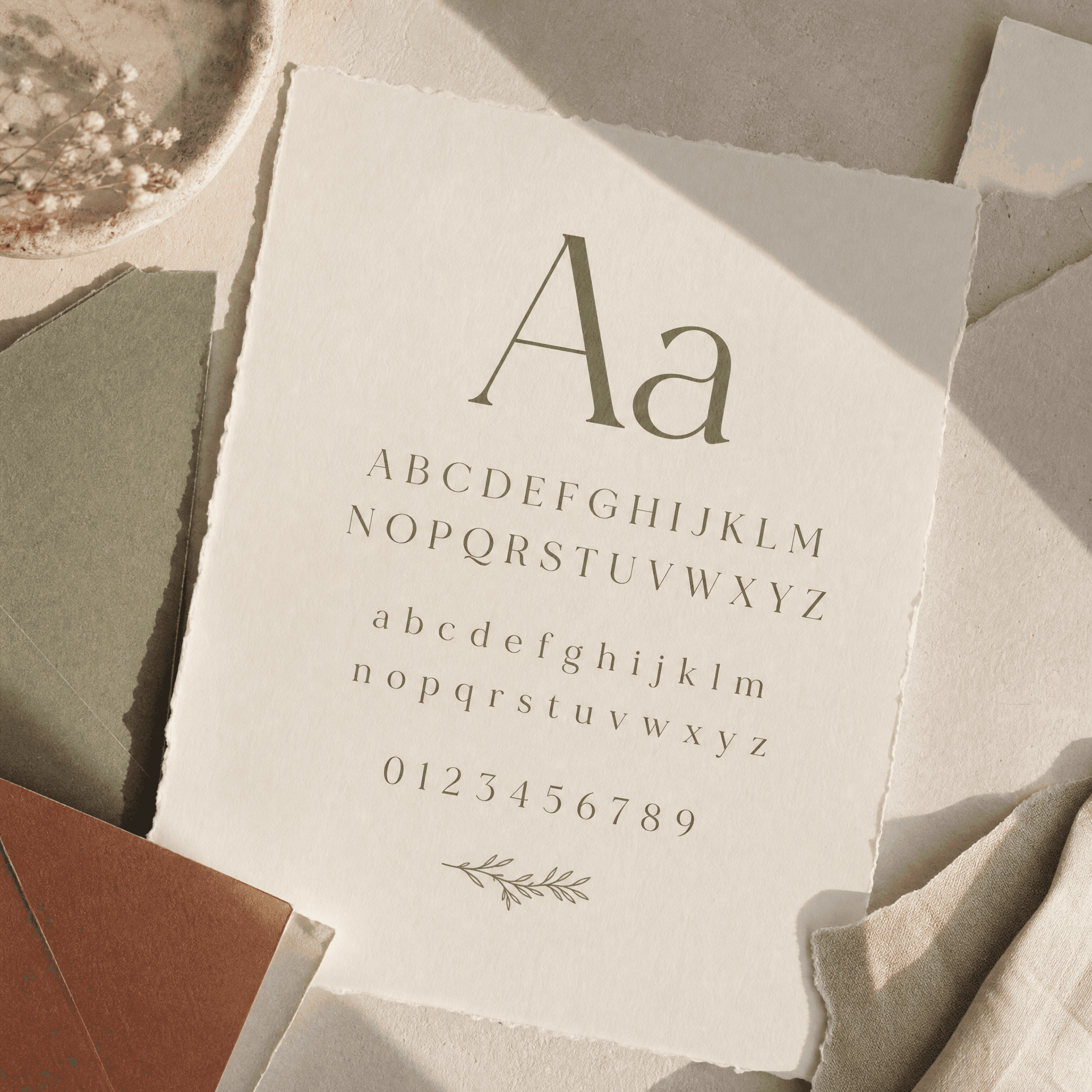 Elegant serif